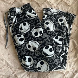Jack the skeleton pajama pants